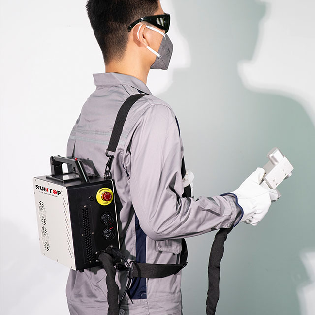 Mini Backpack Pulse Handheld Laser Cleaning Machine